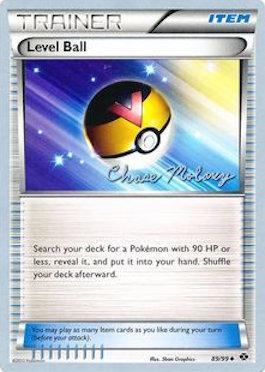 Level Ball (89/99) (Eeltwo - Chase Moloney) [World Championships 2012] | Jomio and Rueliete's Cards and Comics