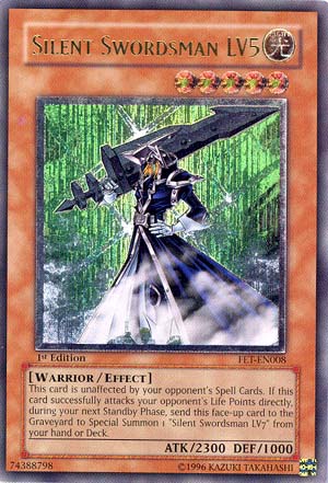 Silent Swordsman LV5 (UTR) [FET-EN008] Ultimate Rare | Jomio and Rueliete's Cards and Comics