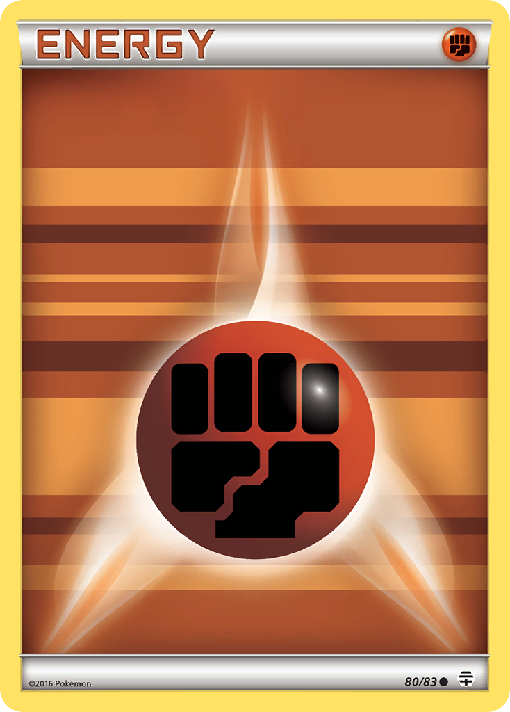 Fighting Energy (80/83) [XY: Generations] | Jomio and Rueliete's Cards and Comics