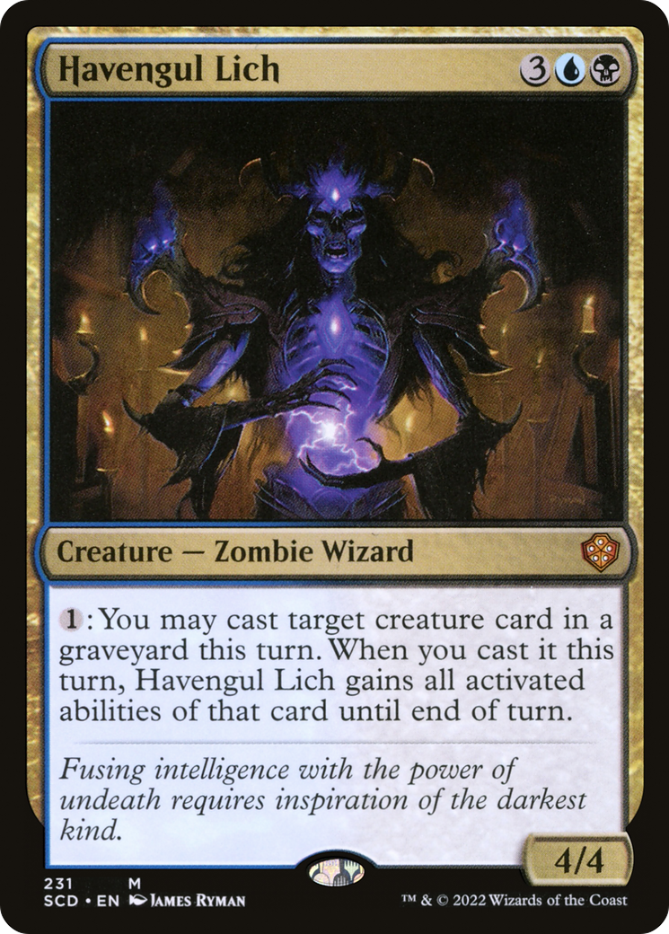 Havengul Lich [Starter Commander Decks] | Jomio and Rueliete's Cards and Comics
