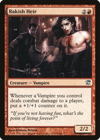 Rakish Heir [Innistrad] | Jomio and Rueliete's Cards and Comics