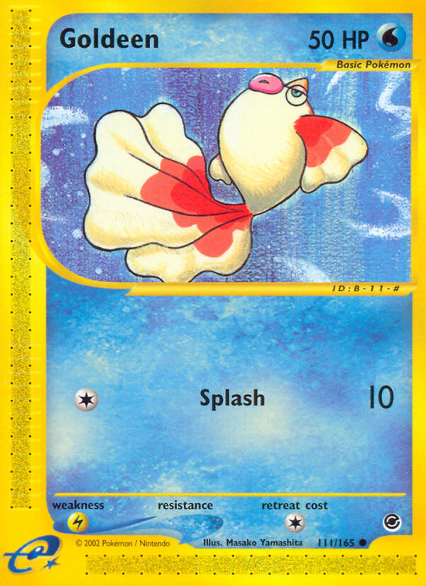 Goldeen (111/165) [Expedition: Base Set] | Jomio and Rueliete's Cards and Comics