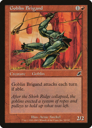 Goblin Brigand [Scourge] | Jomio and Rueliete's Cards and Comics
