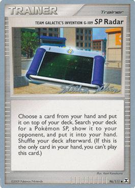 Team Galactic's Invention G-109 SP Radar (96/111) (Luxdrill - Stephen Silvestro) [World Championships 2009] | Jomio and Rueliete's Cards and Comics