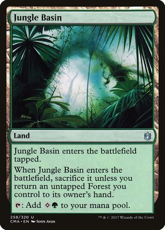 Jungle Basin [Commander Anthology] | Jomio and Rueliete's Cards and Comics