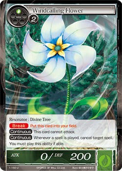 Windcalling Flower (1-150) [The Dawn of Valhalla] | Jomio and Rueliete's Cards and Comics