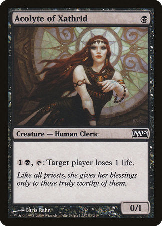 Acolyte of Xathrid [Magic 2010] | Jomio and Rueliete's Cards and Comics