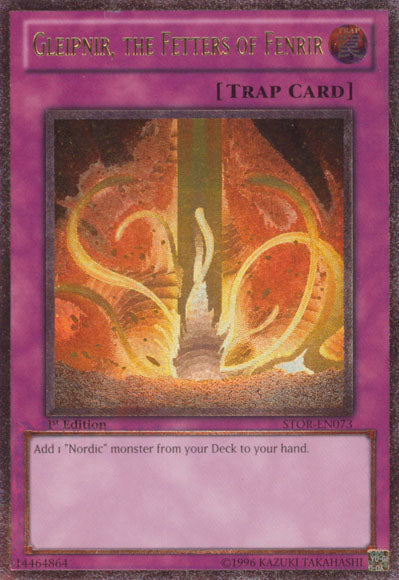 Gleipnir, the Fetters of Fenrir (UTR) [STOR-EN073] Ultimate Rare | Jomio and Rueliete's Cards and Comics