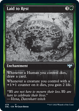 Laid to Rest [Innistrad: Double Feature] | Jomio and Rueliete's Cards and Comics
