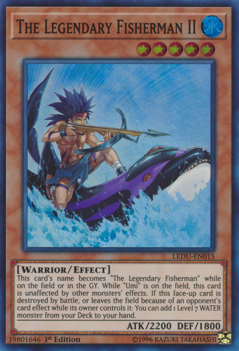 The Legendary Fisherman II [LEDU-EN015] Super Rare | Jomio and Rueliete's Cards and Comics