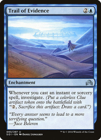 Trail of Evidence [Shadows over Innistrad] | Jomio and Rueliete's Cards and Comics