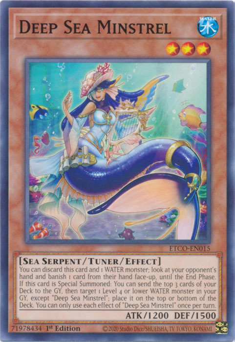 Deep Sea Minstrel [ETCO-EN015] Common | Jomio and Rueliete's Cards and Comics
