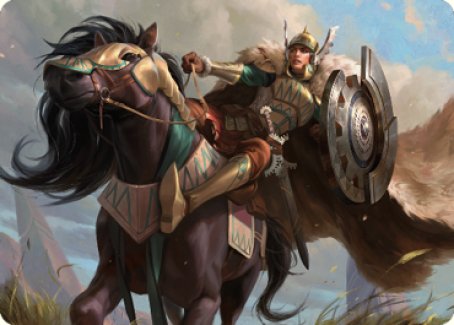 Knight of Dawn's Light Art Card [Dominaria United Art Series] | Jomio and Rueliete's Cards and Comics