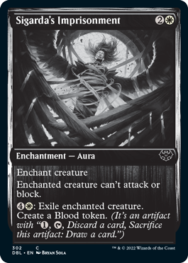 Sigarda's Imprisonment [Innistrad: Double Feature] | Jomio and Rueliete's Cards and Comics