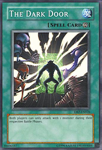The Dark Door [DB2-EN026] Common | Jomio and Rueliete's Cards and Comics