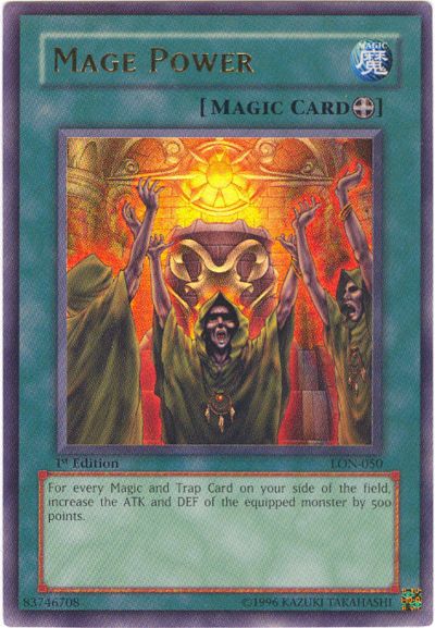 Mage Power [LON-050] Ultra Rare | Jomio and Rueliete's Cards and Comics