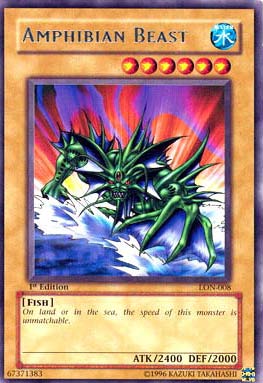 Amphibian Beast [LON-008] Rare | Jomio and Rueliete's Cards and Comics