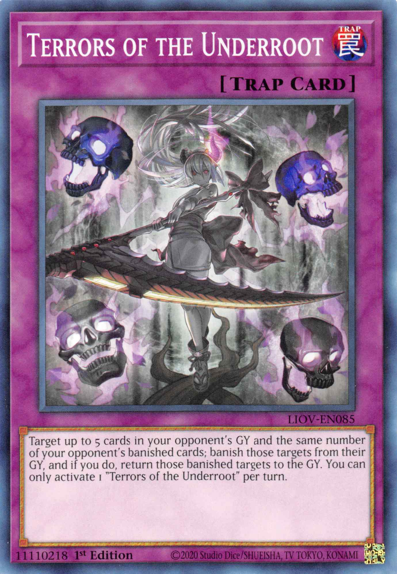 Terrors of the Underroot [LIOV-EN085] Common | Jomio and Rueliete's Cards and Comics