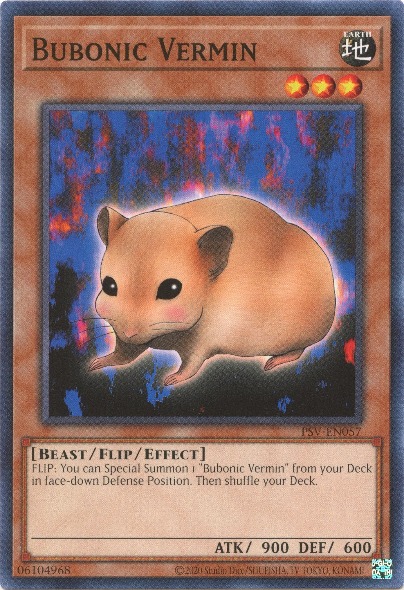 Bubonic Vermin (25th Anniversary) [PSV-EN057] Common | Jomio and Rueliete's Cards and Comics
