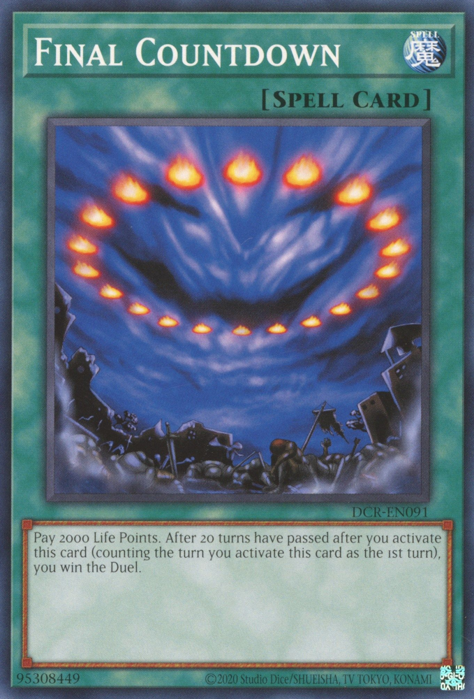 Final Countdown [DCR-EN091] Common | Jomio and Rueliete's Cards and Comics