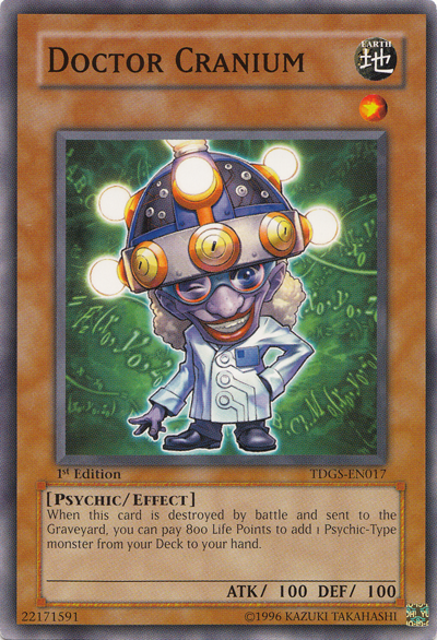 Doctor Cranium [TDGS-EN017] Common | Jomio and Rueliete's Cards and Comics