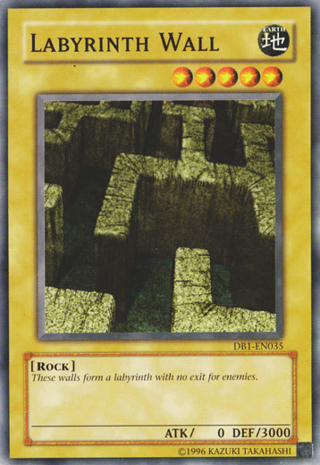 Labyrinth Wall [DB1-EN035] Common | Jomio and Rueliete's Cards and Comics