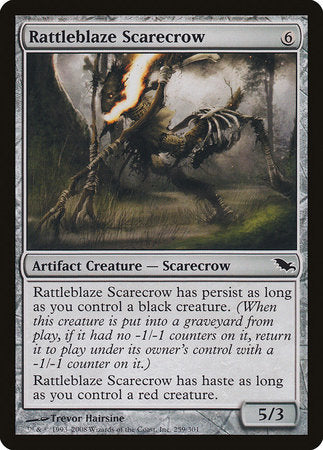 Rattleblaze Scarecrow [Shadowmoor] | Jomio and Rueliete's Cards and Comics