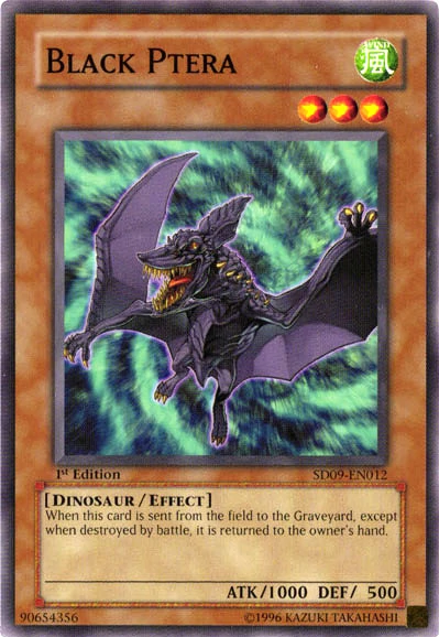 Black Ptera [SD09-EN012] Common | Jomio and Rueliete's Cards and Comics