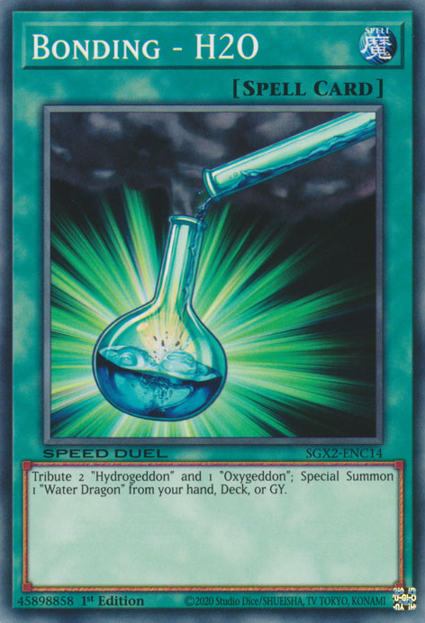 Bonding - H2O [SGX2-ENC14] Common | Jomio and Rueliete's Cards and Comics