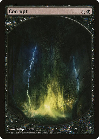 Corrupt [Magic Player Rewards 2008] | Jomio and Rueliete's Cards and Comics
