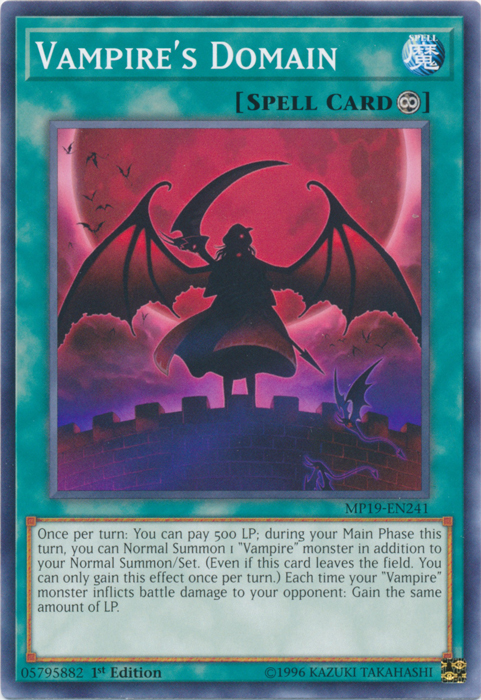 Vampire's Domain [MP19-EN241] Common | Jomio and Rueliete's Cards and Comics