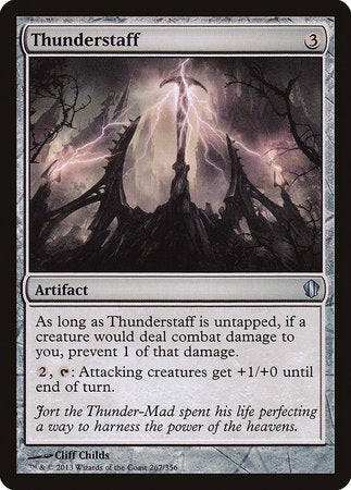 Thunderstaff [Commander 2013] | Jomio and Rueliete's Cards and Comics