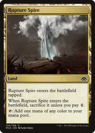 Rupture Spire [Planechase Anthology] | Jomio and Rueliete's Cards and Comics
