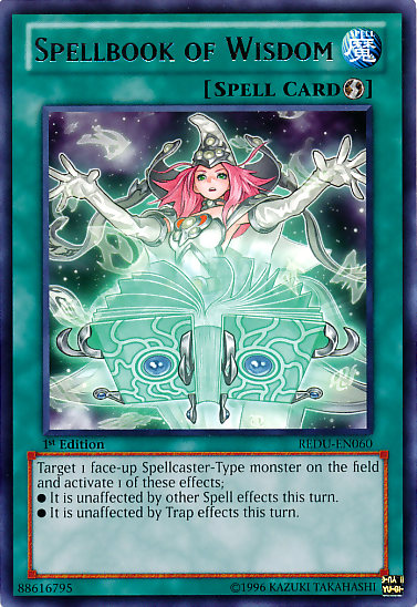 Spellbook of Wisdom [REDU-EN060] Rare | Jomio and Rueliete's Cards and Comics
