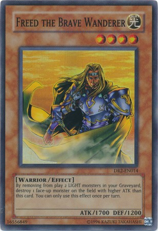 Freed the Brave Wanderer [DR2-EN014] Super Rare | Jomio and Rueliete's Cards and Comics