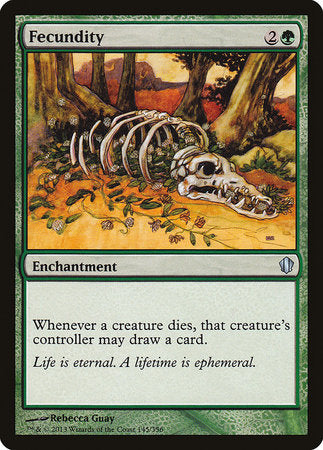Fecundity [Commander 2013] | Jomio and Rueliete's Cards and Comics