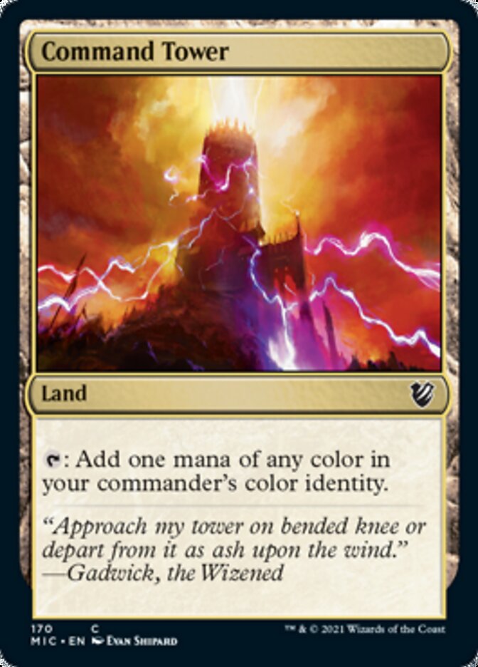Command Tower [Innistrad: Midnight Hunt Commander] | Jomio and Rueliete's Cards and Comics