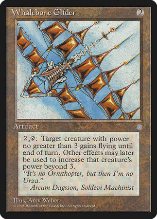 Whalebone Glider [Ice Age] | Jomio and Rueliete's Cards and Comics
