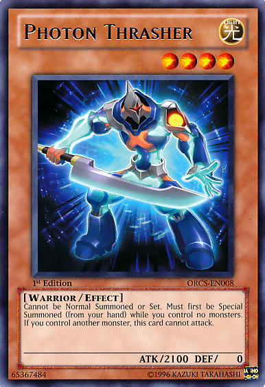 Photon Thrasher [ORCS-EN008] Rare | Jomio and Rueliete's Cards and Comics