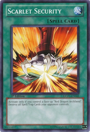 Scarlet Security [EXVC-EN045] Common | Jomio and Rueliete's Cards and Comics
