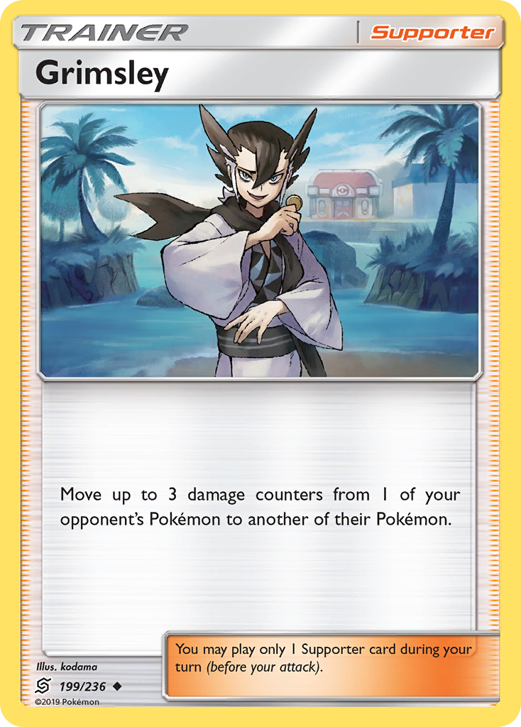 Grimsley (199/236) [Sun & Moon: Unified Minds] | Jomio and Rueliete's Cards and Comics