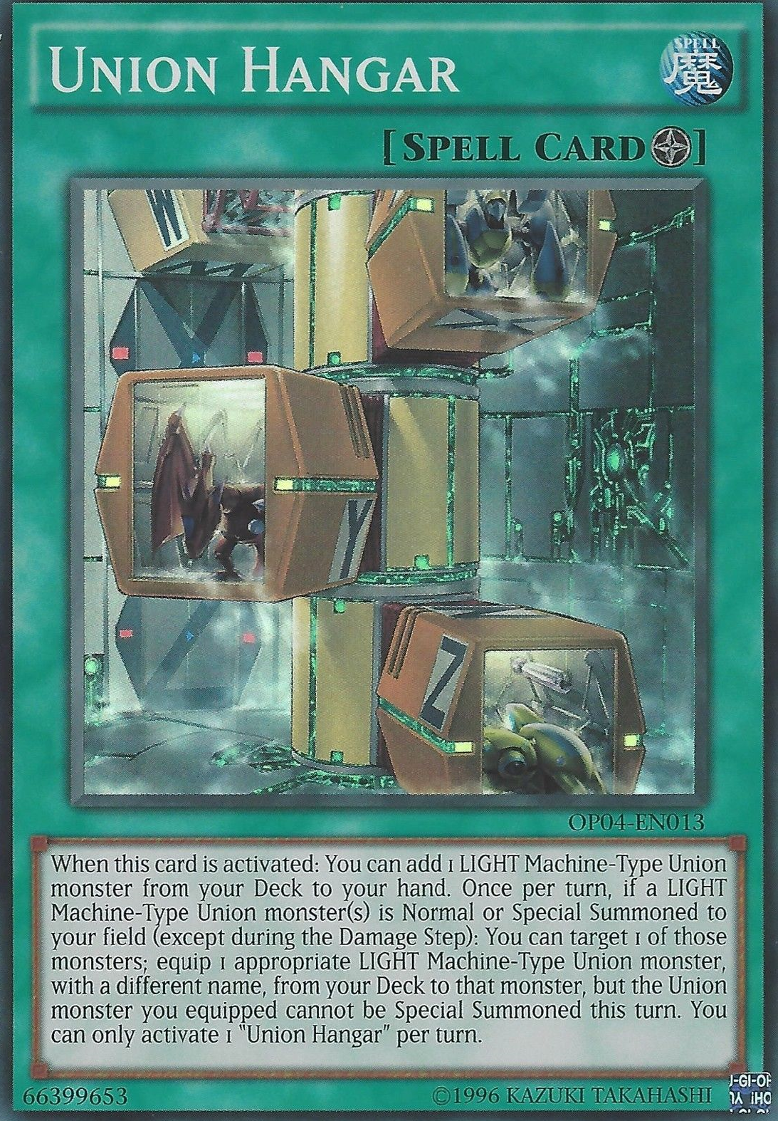 Union Hangar [OP04-EN013] Super Rare | Jomio and Rueliete's Cards and Comics