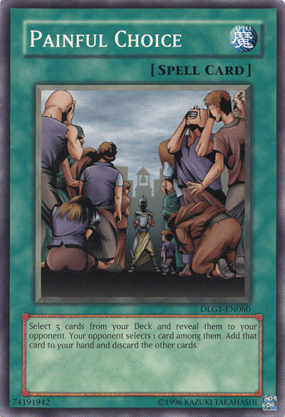 Painful Choice [DLG1-EN060] Common | Jomio and Rueliete's Cards and Comics