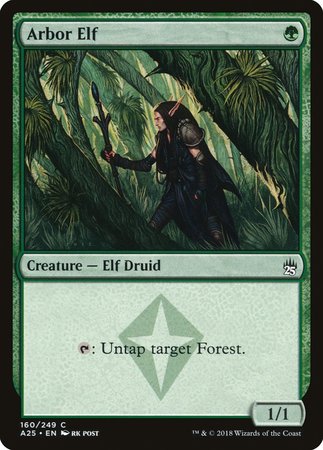 Arbor Elf [Masters 25] | Jomio and Rueliete's Cards and Comics