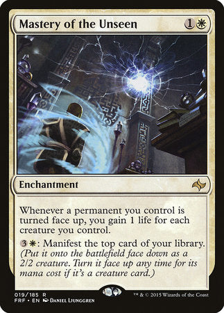 Mastery of the Unseen [Fate Reforged] | Jomio and Rueliete's Cards and Comics