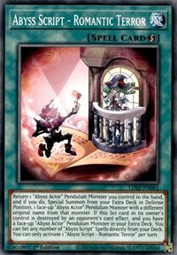 Abyss Script - Romantic Terror [LDS2-EN062] Common | Jomio and Rueliete's Cards and Comics