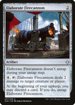 Elaborate Firecannon [Ixalan] | Jomio and Rueliete's Cards and Comics