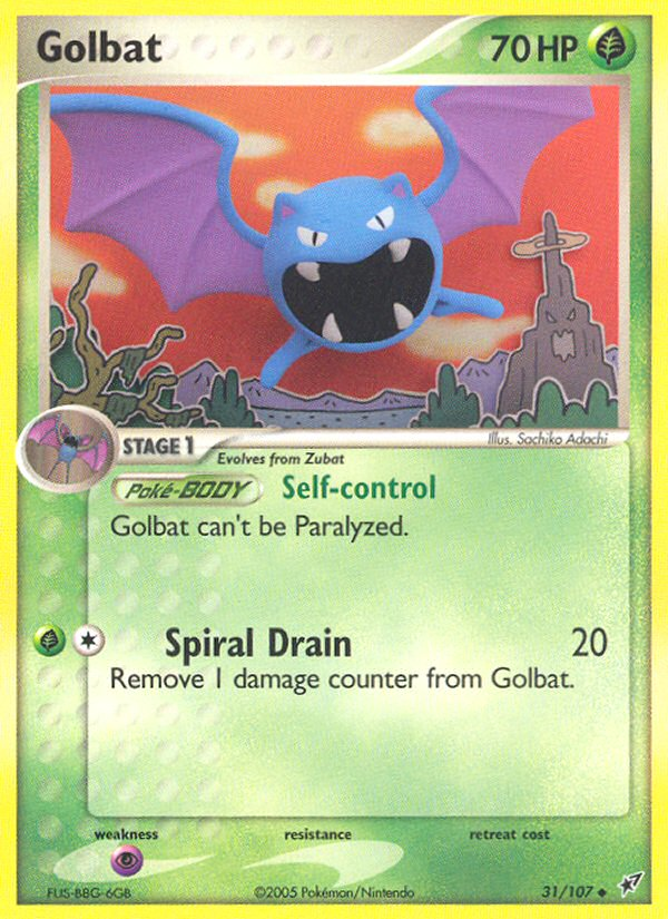 Golbat (31/107) [EX: Deoxys] | Jomio and Rueliete's Cards and Comics