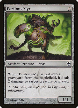 Perilous Myr [Scars of Mirrodin] | Jomio and Rueliete's Cards and Comics