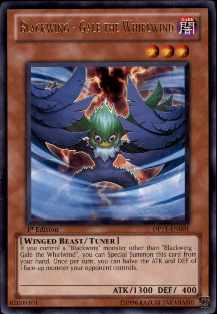 Blackwing - Gale the Whirlwind [DP11-EN001] Rare | Jomio and Rueliete's Cards and Comics